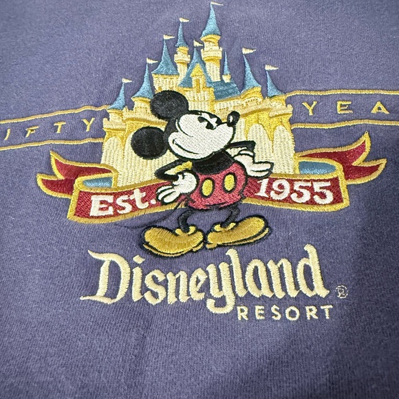 Disney Other - Classic Disneyland 50-Year Anniversary Crewneck